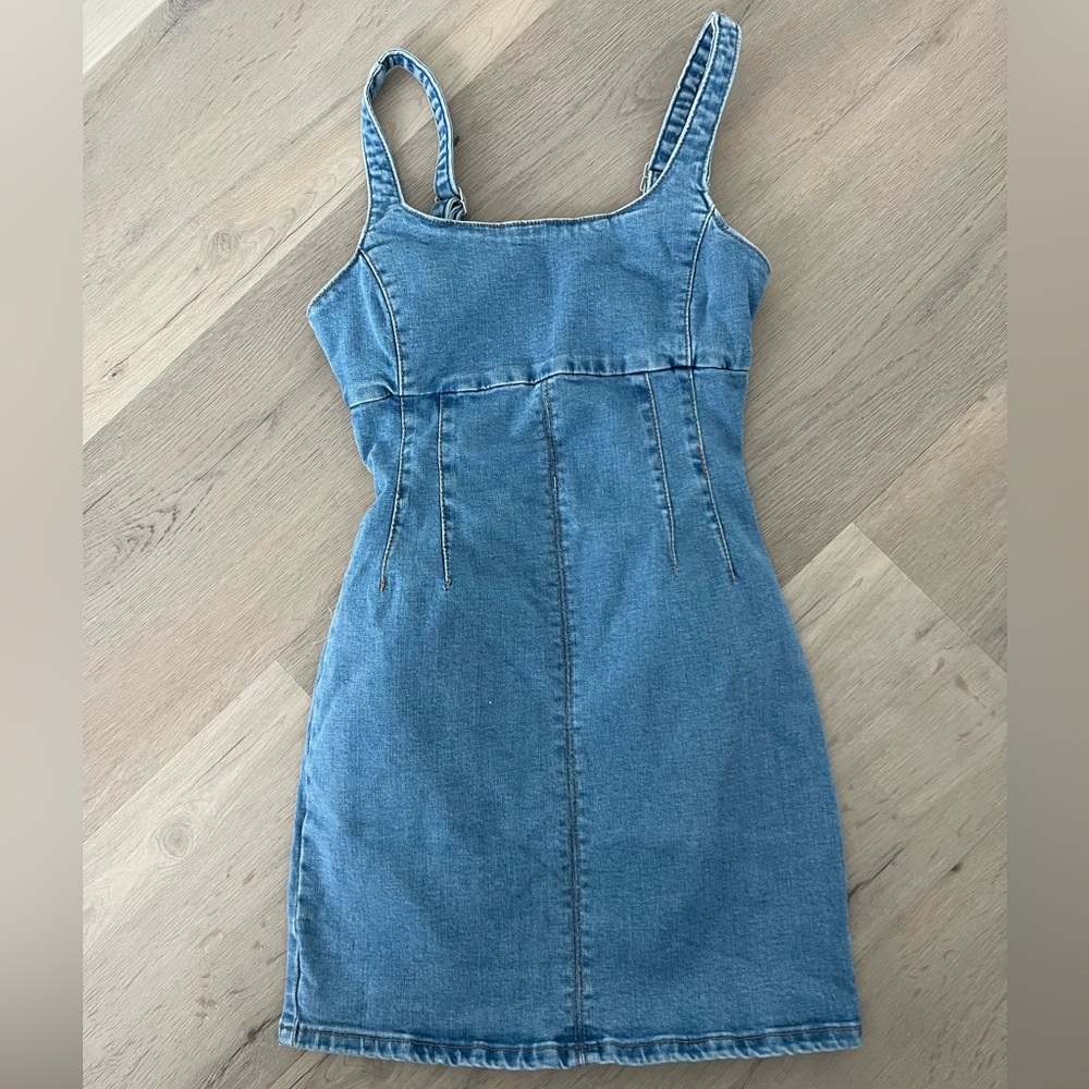 Denim dress